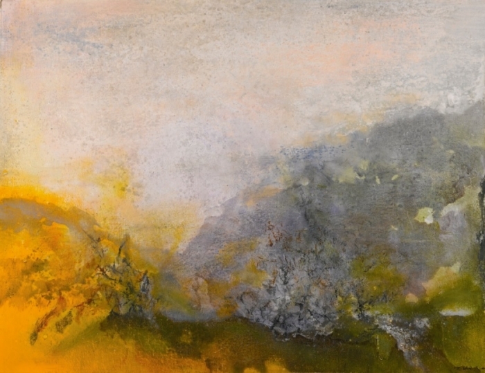French-Chinese Painter Zao Wou-ki’s Oil Painting 13.1.90 Was Sold for 629 Thousand Pounds at Auction