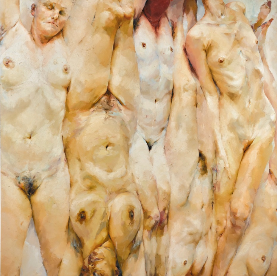 British Artist Jenny Saville’s Large Oil Painting Was Sold for 6,813 Thousand Pounds