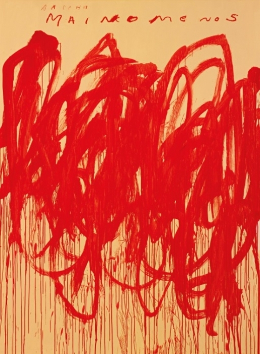 American Contemporary Painter Cy Twombly’s Work Untitled Was Sold for 15.37 Millions US Dollars