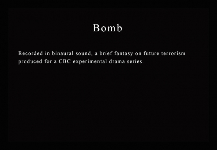 Jeff Green's Contemporary Multimedia - Bomb