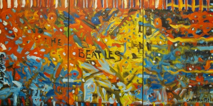 Deryk Houston's Contemporary Various Paintings - The Beatles