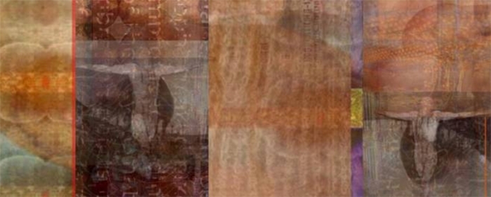Joseph Nechvatal's Contemporary Various Paintings - America Jesus tOrture Series