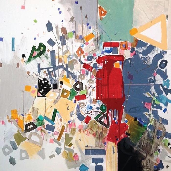 Philippe Halaburda's Contemporary Various Paintings - Apala Dayo explosion
