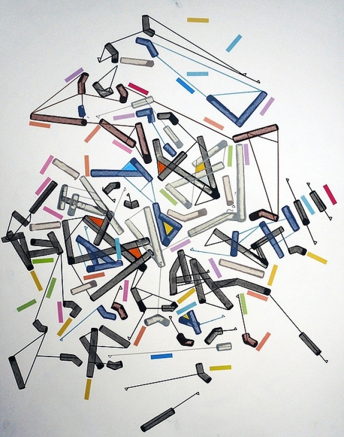 Philippe Halaburda's Contemporary Various Paintings - ARN briin 011