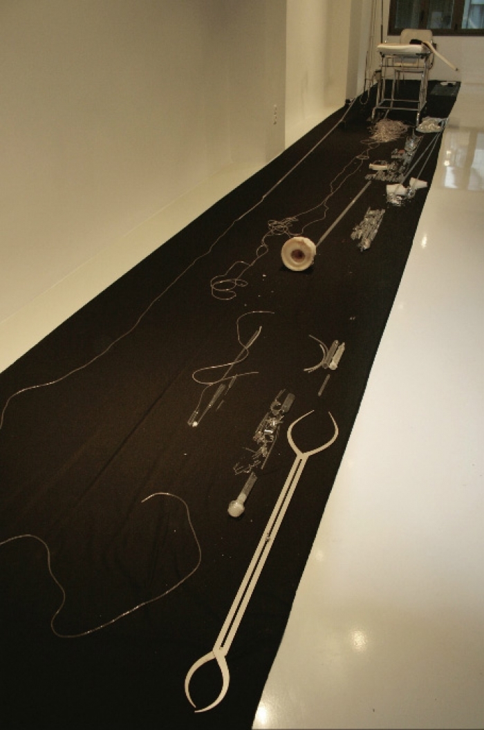 Yiannis Melanitis's Contemporary Installation - Kryographia (The Conductivity of Writing)