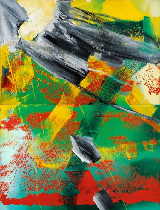 The German painter, Gerhard Richter’s Large Abstract Painting was Auctioned for 15 Million Dollars