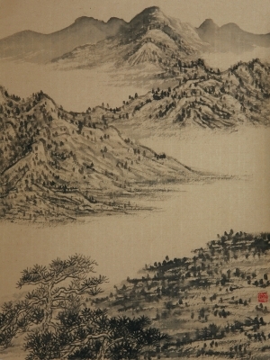 Contemporary Chinese Painting - After Dong Qichang