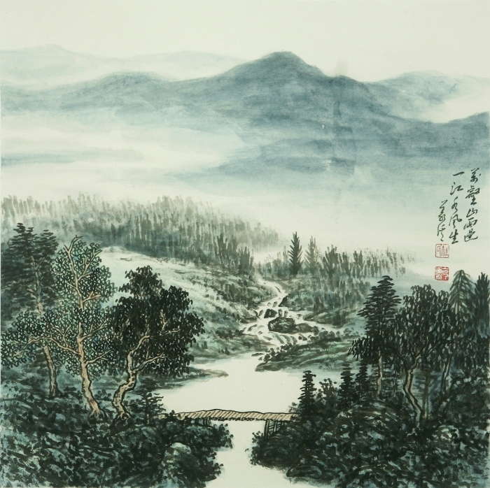 Hefeng Hall Gallery's Contemporary Chinese Painting - Landscape 4