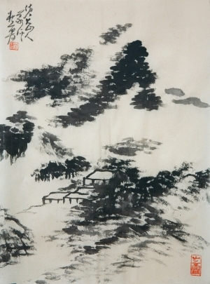 Contemporary Artwork by Hefeng Hall Gallery - Chinese Landscape