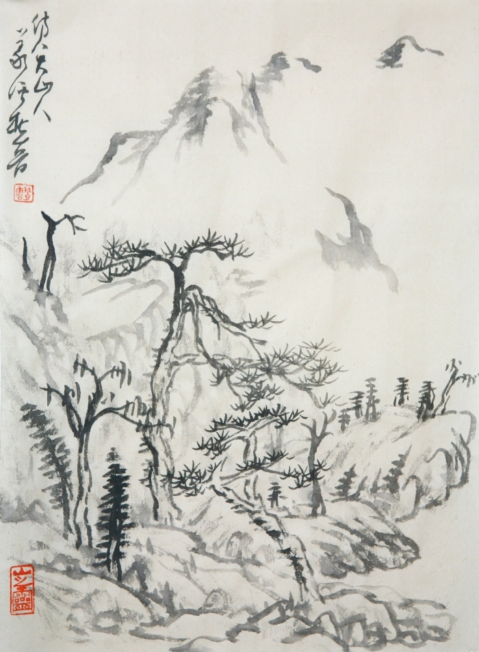 Hefeng Hall Gallery's Contemporary Chinese Painting - Chinese Landscape