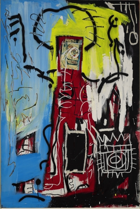 The Graffiti Artist Jean-Michel Basquiat’s Collage was Sold for 11.97 Million Pounds