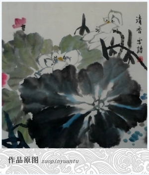 Contemporary Chinese Painting - Faint Scent