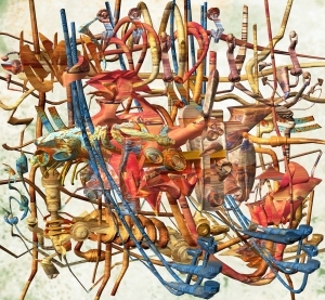 Contemporary Artwork by Ryota Matsumoto  - Swirling Effects and Their Wayside Phenomena