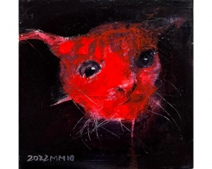Contemporary Artwork by Chen Minghua - Cat