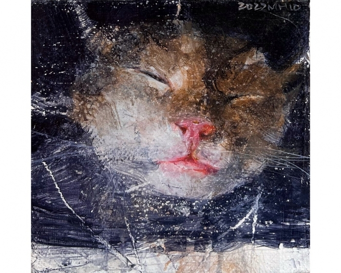 Michael Chen's Contemporary Various Paintings - Cat