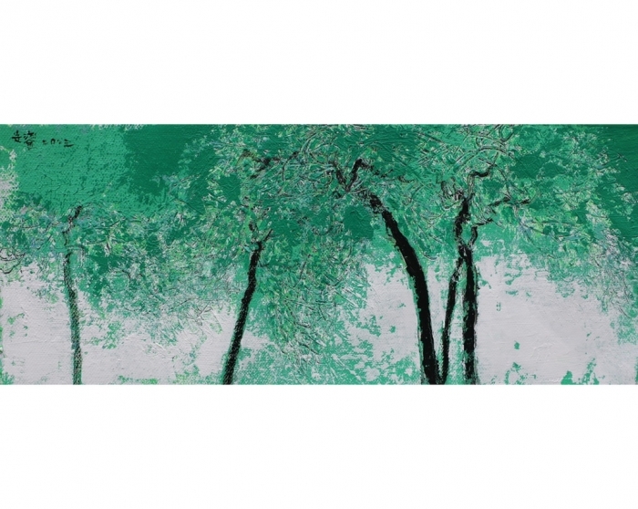 Wu Dingliu's Contemporary Various Paintings - Green Trees