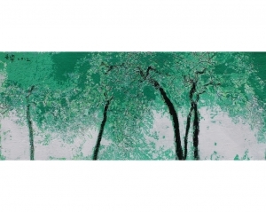 Contemporary Artwork by Wu Dingliu - Green Trees