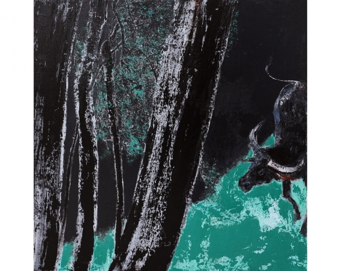 Wu Dingliu's Contemporary Various Paintings - Buffalo