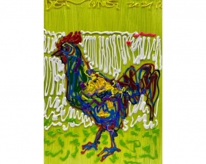Rooster  - Contemporary Various Paintings Art