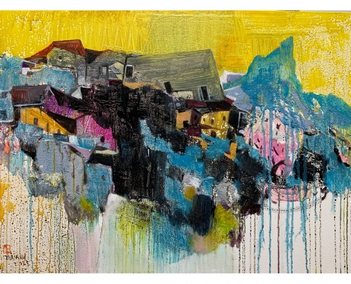Zhuo Zhaohui's Contemporary Various Paintings - Territory NO17