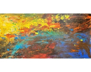 Contemporary Artwork by Sofia Laurent - Abstract Expressionist 8