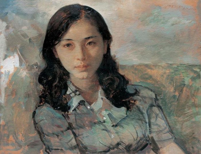 Ai Xuan's Contemporary Oil Painting - Young women