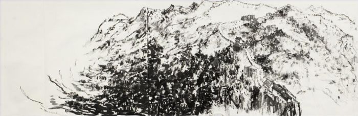 An Shun's Contemporary Chinese Painting - Landscape 3