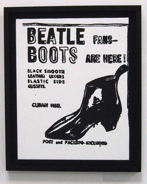 Contemporary Artwork by Andy Warhol - Beatle Boots