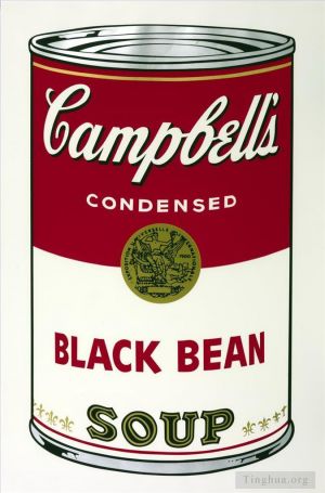 Contemporary Artwork by Andy Warhol - Black Bean