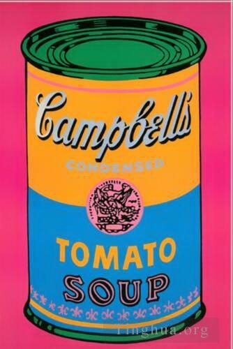 Andy Warhol's Contemporary Various Paintings - Campbell Soup Can Tomato