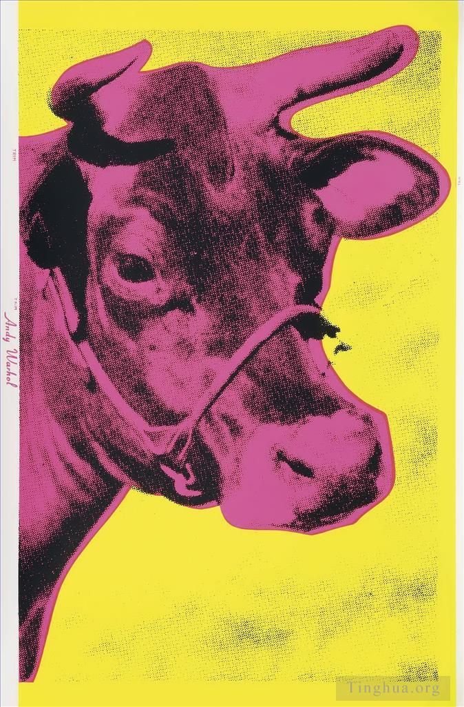 Andy Warhol's Contemporary Various Paintings - Cow 3
