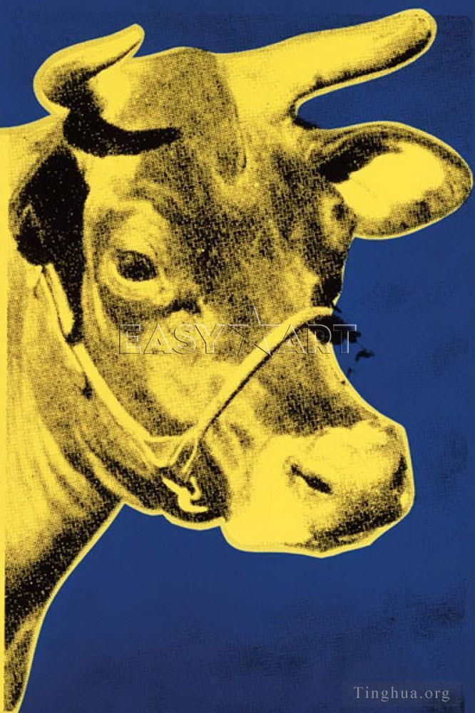 Andy Warhol's Contemporary Various Paintings - Cow 4