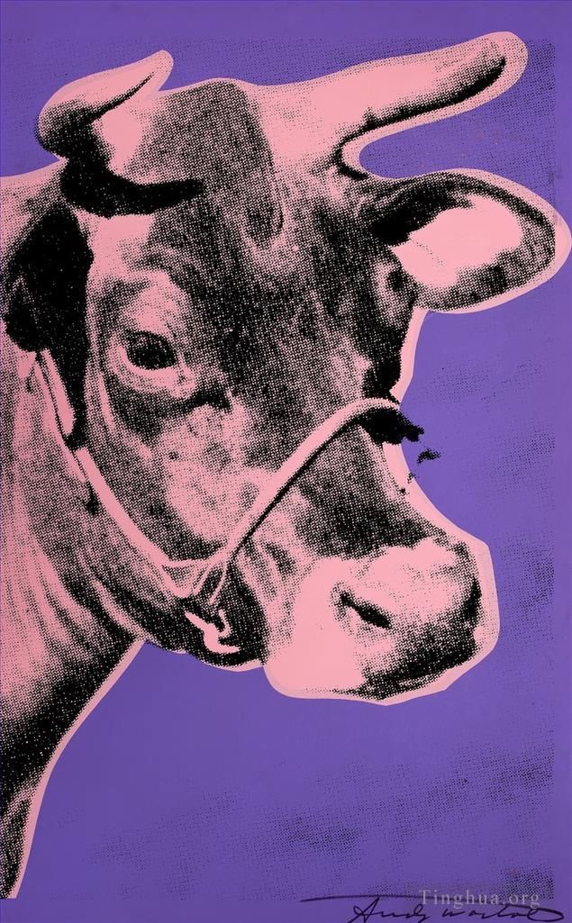 Andy Warhol's Contemporary Various Paintings - Cow 5
