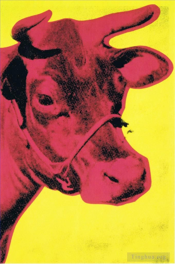 Andy Warhol's Contemporary Various Paintings - Cow yellow