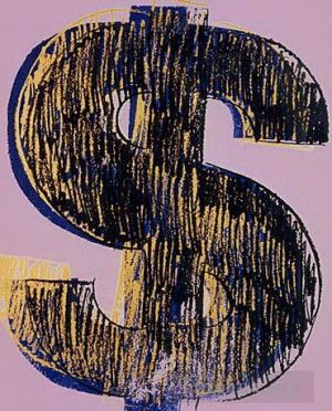 Contemporary Artwork by Andy Warhol - Dollar Sign 2