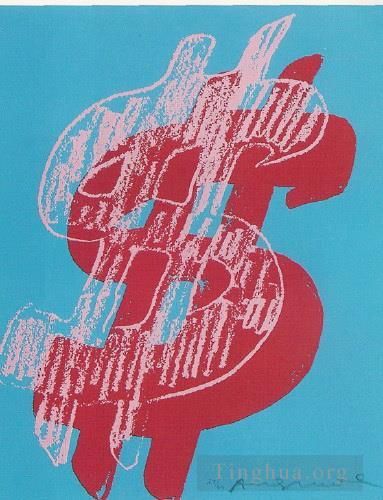Andy Warhol's Contemporary Various Paintings - Dollar Sign