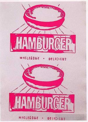 Contemporary Artwork by Andy Warhol - Double Hamburger