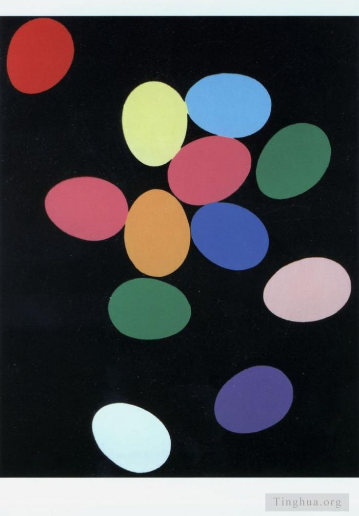 Andy Warhol's Contemporary Various Paintings - Eggs 2