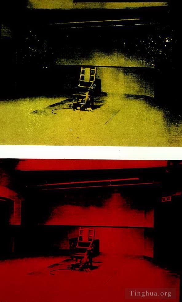 Andy Warhol's Contemporary Various Paintings - Electric Chair