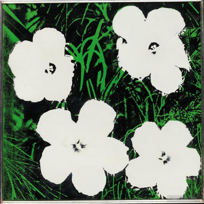 Andy Warhol's Contemporary Various Paintings - Flowers 4