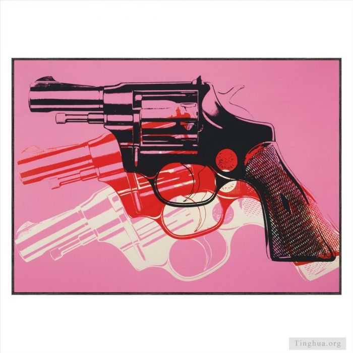 Andy Warhol's Contemporary Various Paintings - Gun 2