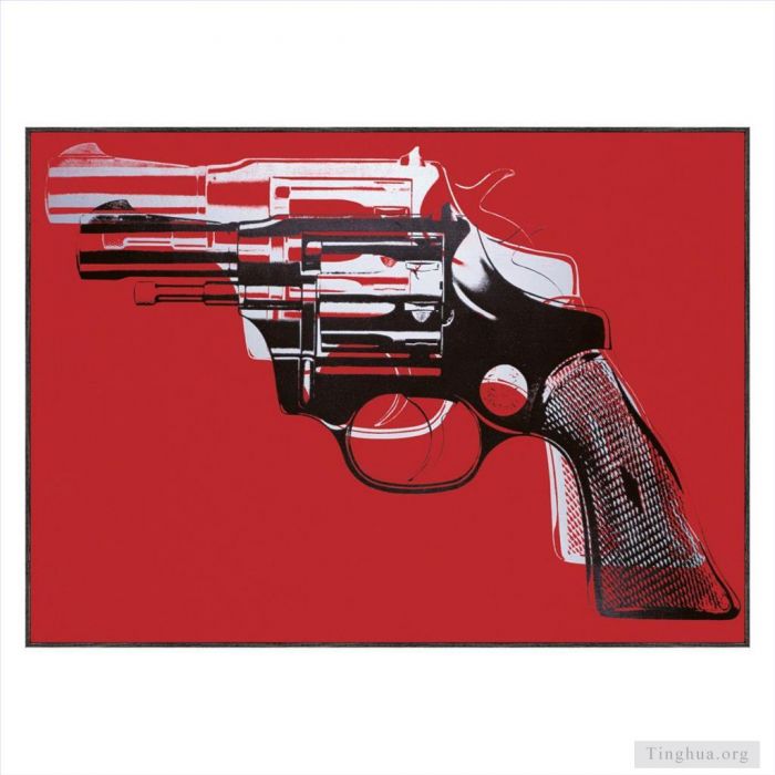Andy Warhol's Contemporary Various Paintings - Gun 3