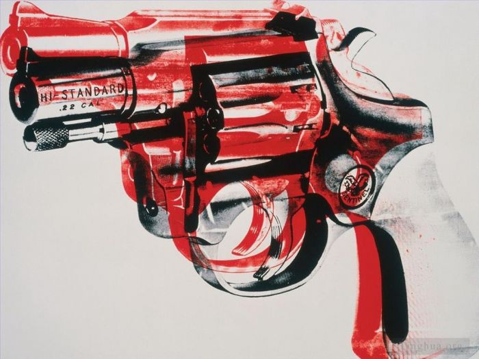 Andy Warhol's Contemporary Various Paintings - Gun 5