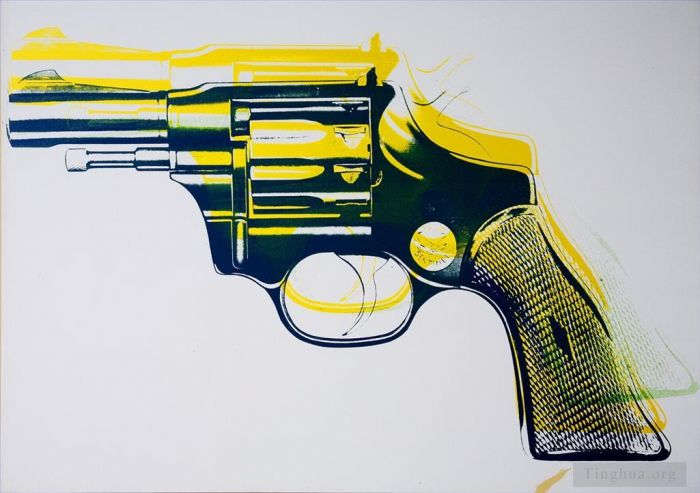 Andy Warhol's Contemporary Various Paintings - Gun 6