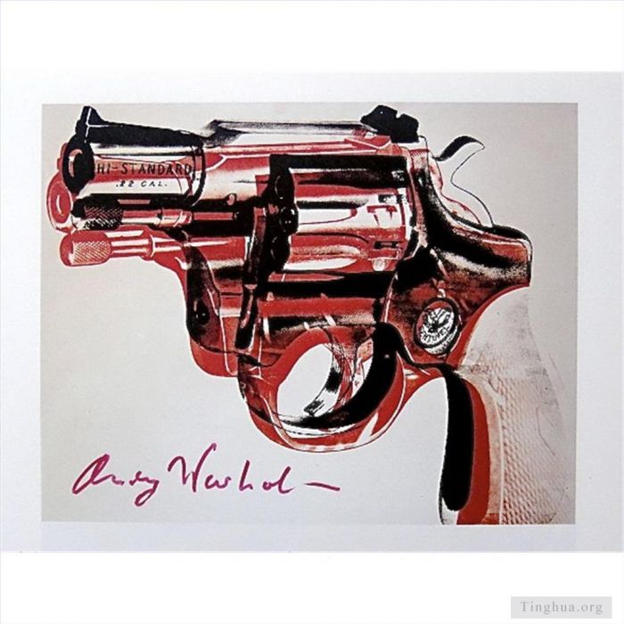 Andy Warhol's Contemporary Various Paintings - Gun
