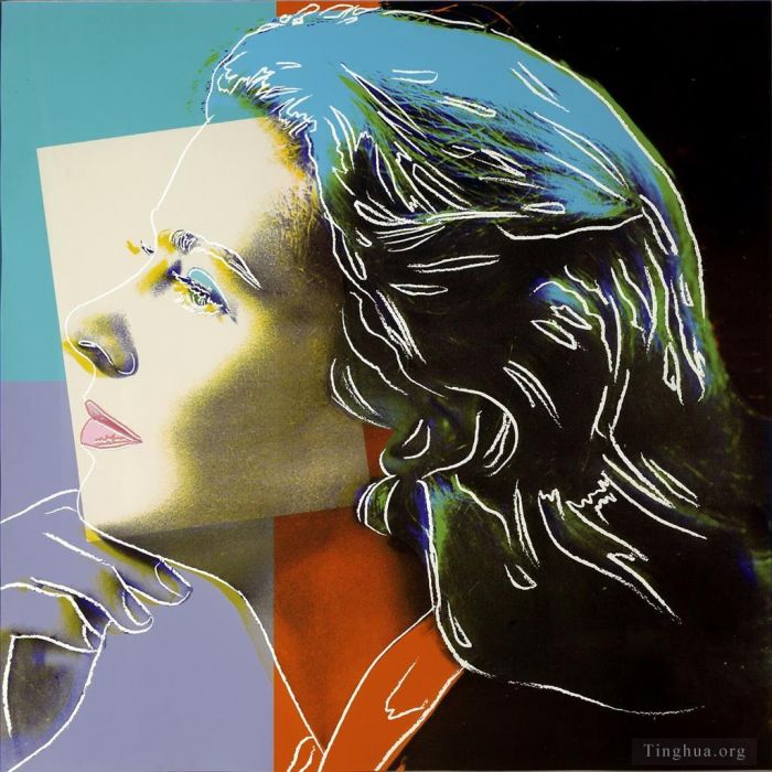 Andy Warhol's Contemporary Various Paintings - Ingrid Bergman as Herself