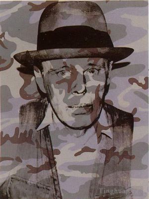 Contemporary Artwork by Andy Warhol - Joseph Beuys in Memoriam