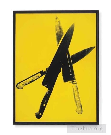 Andy Warhol's Contemporary Various Paintings - Knives