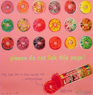 Contemporary Artwork by Andy Warhol - Life Savers