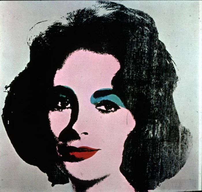 Andy Warhol's Contemporary Various Paintings - Liz Taylor